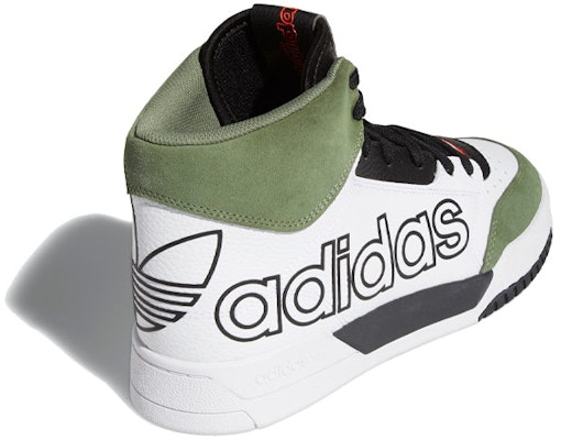 adidas Originals Drop Step Xl 'Hijau Putih Hitam' FV4870 Shop adidas Originals Drop Step Xl 'Hijau Putih Hitam' FV4870