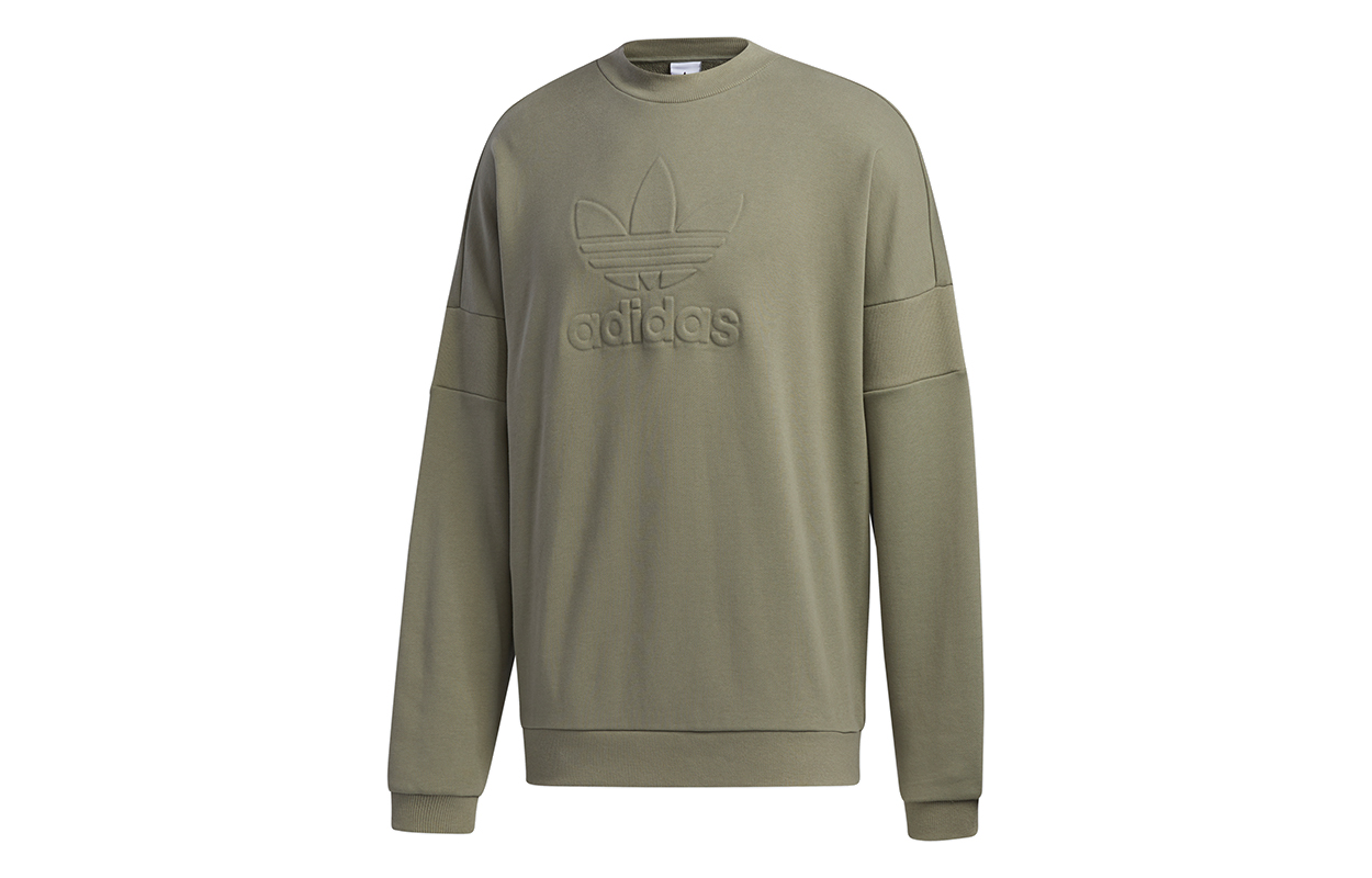 adidas Originals Embossed Crew Vintage Green Sweatshirt GT7298