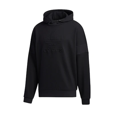 adidas Originals Embossed Hoodie Pullover Black GT7299