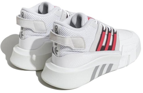 adidas originals EQT 耐磨防滑 低筒 運動休閒鞋 男女同款 白紅黑 Shop adidas originals EQT 耐磨防滑 低筒 運動休閒鞋 男女同款 白紅黑