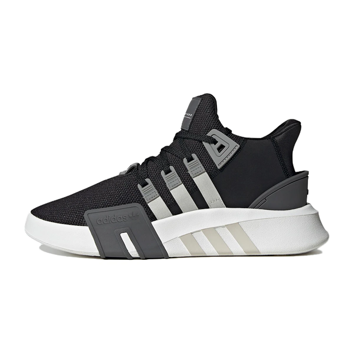 Sepatu adidas Originals EQT Bask ADV 'Hitam Putih Abu-abu' ID0548