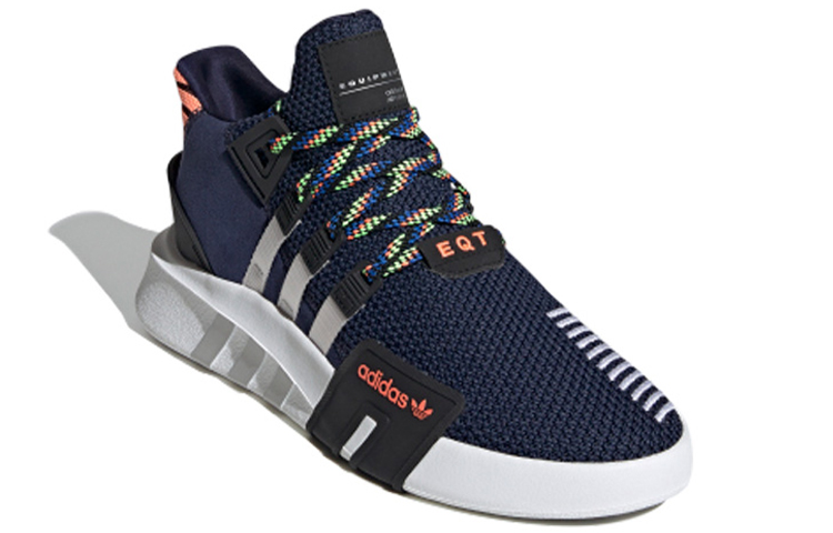 Lookbook adidas originals EQT Bask Adv 減震防滑耐磨 中筒 運動休閒鞋 男款 藍白