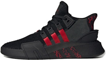adidas originals EQT BASK ADV 80 'Black Red' FU9399 adidas originals EQT BASK ADV 80 'Black Red' FU9399