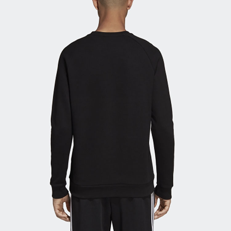 Purchase adidas Originals 復古黑色圓領基本款長袖運動衫 DV1600