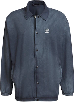 adidas Originals Essentials+ Dye Gradient Logo Button Jacket Blue HK7513 Buy adidas Originals Essentials+ Dye Gradient Logo Button Jacket Blue HK7513