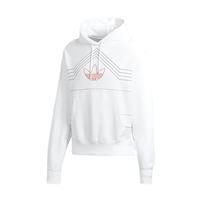 adidas Originals Ewing Hoody Pullover White Casual Sports Hoodie DV3102