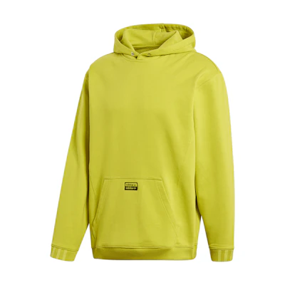 adidas Originals Fashion Hoodie Green Yellow Casual Pullover GD9346