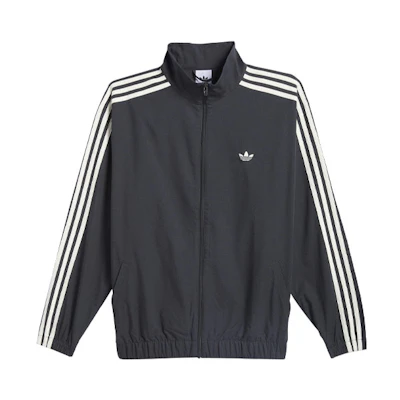 adidas Originals Firebird Black 3-Stripes Track Jacket Unisex Sportswear IU0116