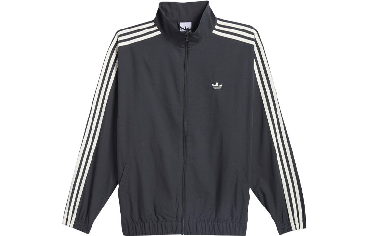 adidas Originals Firebird Black 3-Stripes Track Jacket Unisex Sportswear IU0116 圖 2