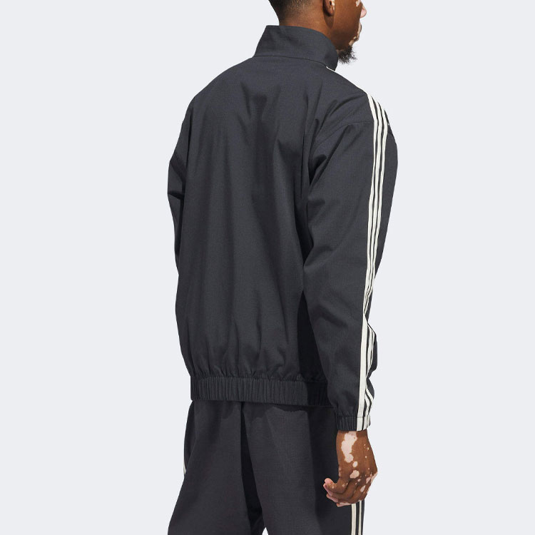 adidas Originals Firebird Black 3-Stripes Track Jacket Unisex Sportswear IU0116 圖 5