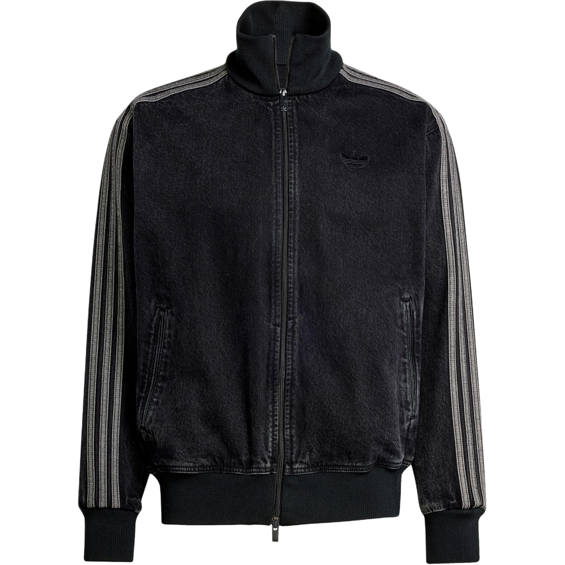 Order adidas Originals Firebird Denim FB TT Retro Jaket Track Hitam Denim. JC6717