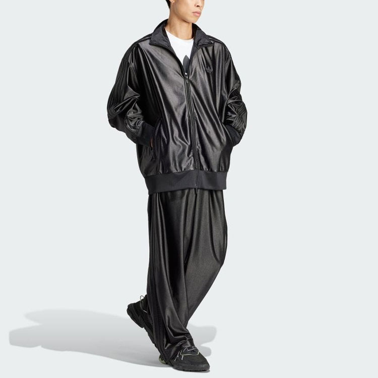 Shop adidas Originals Firebird Full-Zip Track Jacket Hitam IT7449