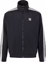 Order adidas Originals Firebird 復古黑色條紋運動外套 時尚剪裁 KB2466