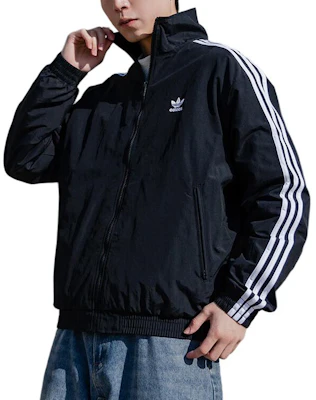 아디다스 오리지널 파이어버드 레트로 스트라이프 트랙 자켓 블랙 패션 핏 KB2466 Purchase 아디다스 오리지널 파이어버드 레트로 스트라이프 트랙 자켓 블랙 패션 핏 KB2466