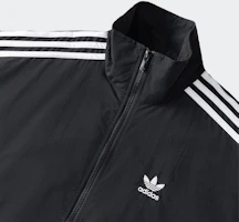 Details for adidas Originals Firebird 復古黑色條紋運動外套 時尚剪裁 KB2466