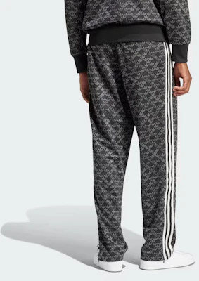 adidas Originals 經典足球款印花針織運動長褲 黑色 男款 IS0220 Shop adidas Originals 經典足球款印花針織運動長褲 黑色 男款 IS0220