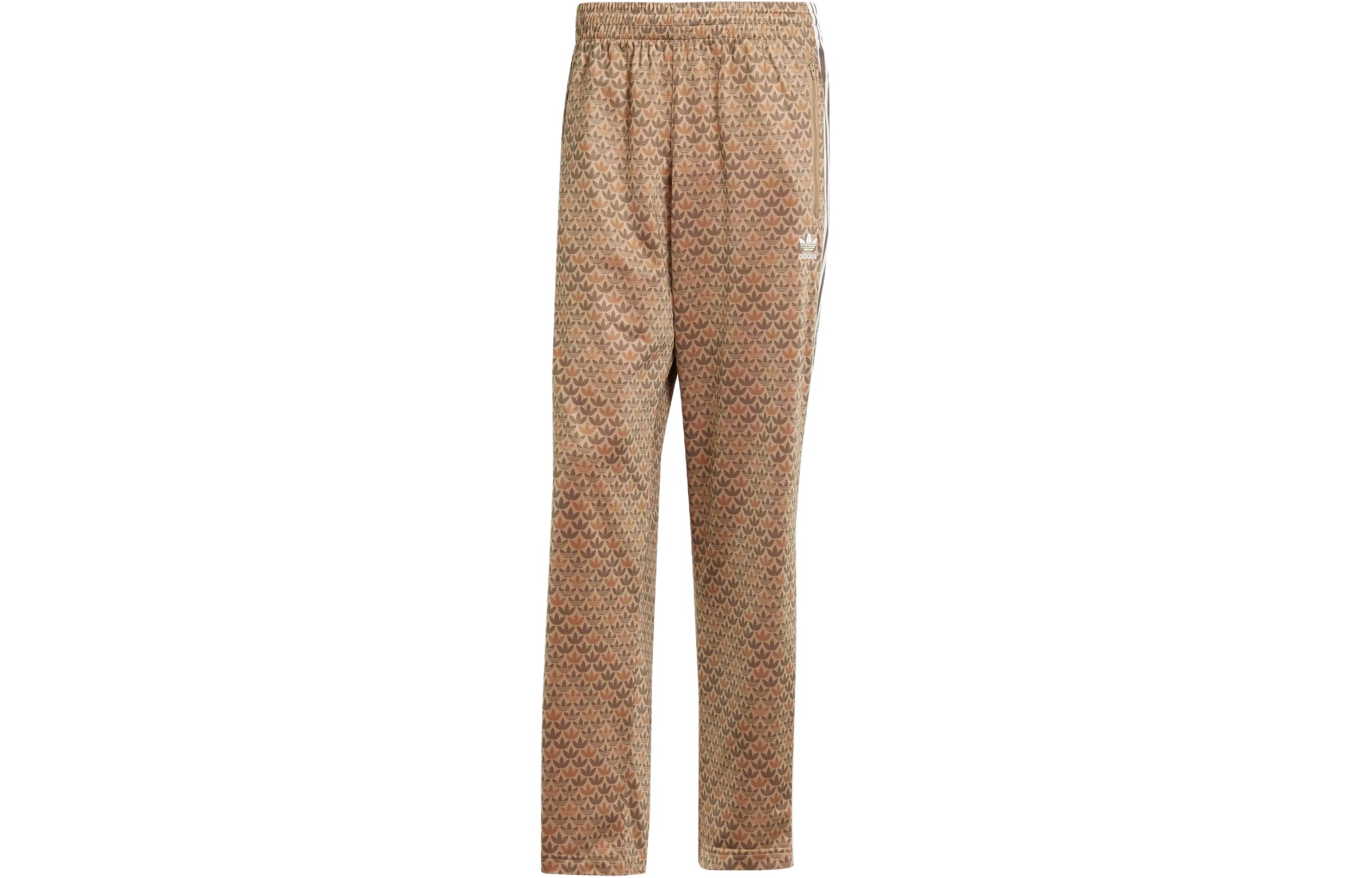 adidas Originals Football Classic Mono Tracksuit Bottoms Brown  Loose Fit. IS2922