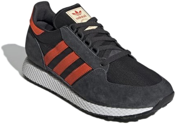 adidas Originals Forest Grove 'Black Red' BD7940 Lookbook adidas Originals Forest Grove 'Black Red' BD7940