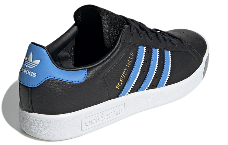 Shop adidas Originals Forest Hills Leichte Bequeme Skate-Schuhe Schwarz Blau Unisex EE5749