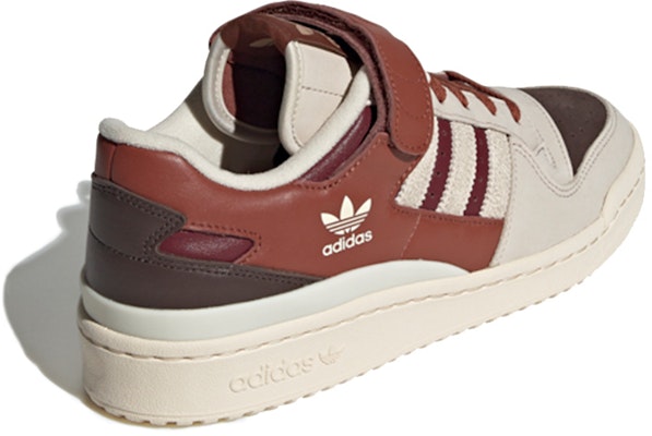 아디다스 오리지널 포럼 84 로우 캐년 러스트 '화이트 다크 브라운' GX4539 Shop 아디다스 오리지널 포럼 84 로우 캐년 러스트 '화이트 다크 브라운' GX4539