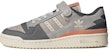 adidas Originals Forum 84 Low Kasut 'Kelabu Jingga Putih' GX4576