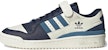 아디다스 오리지널 포럼 84 로우 '화이트 다크 블루' GX2162