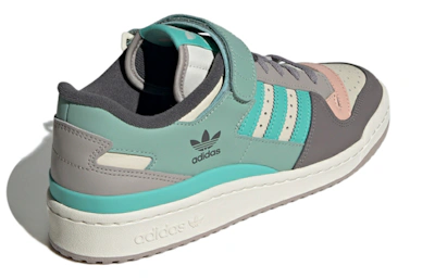 adidas originals Unisex Forum 84 Low Northern Lights Sneakers Grey/Green GX4574