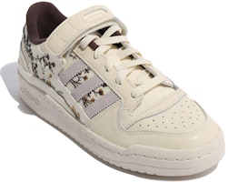 阿迪达斯三叶草 Forum 低帮 '奶油白浅紫深绿' GV6707 Lookbook 阿迪达斯三叶草 Forum 低帮 '奶油白浅紫深绿' GV6707