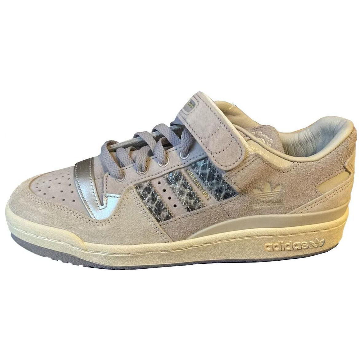 adidas Originals Forum 84 Low Grey Fashion Sneakers Durable Cushioning G55362