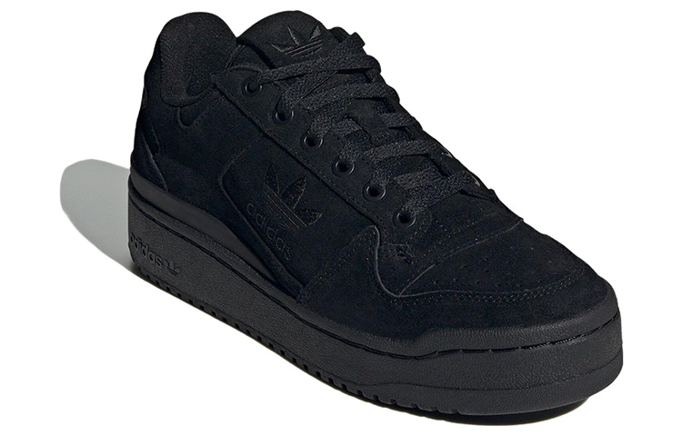 Lookbook adidas originals FORUM Bold 防滑耐磨 低筒 板鞋 男款 黑色