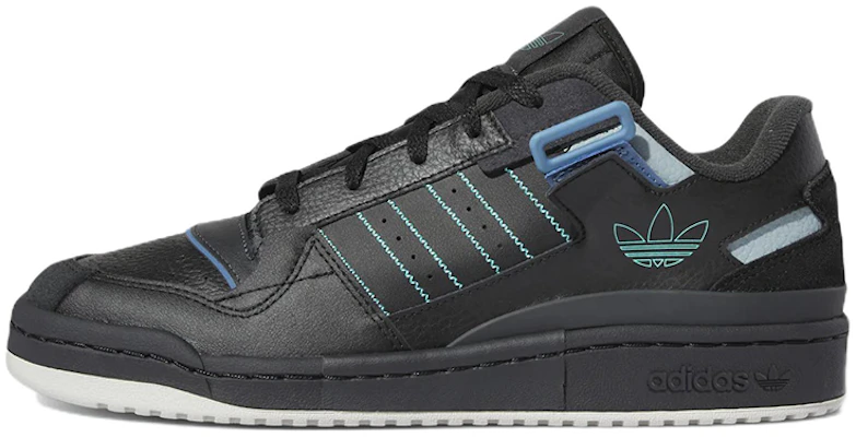 adidas originals Forum Exhibit Low 舒適耐磨板鞋 黑 男女同款 Buy adidas originals Forum Exhibit Low 舒適耐磨板鞋 黑 男女同款