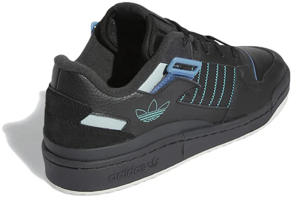adidas originals Forum Exhibit Low 舒適耐磨板鞋 黑 男女同款 Shop adidas originals Forum Exhibit Low 舒適耐磨板鞋 黑 男女同款