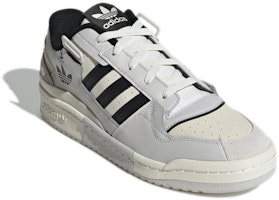 adidas originals FORUM 展示版 防滑減震 低筒 板鞋 男女同款 灰黑 Lookbook adidas originals FORUM 展示版 防滑減震 低筒 板鞋 男女同款 灰黑