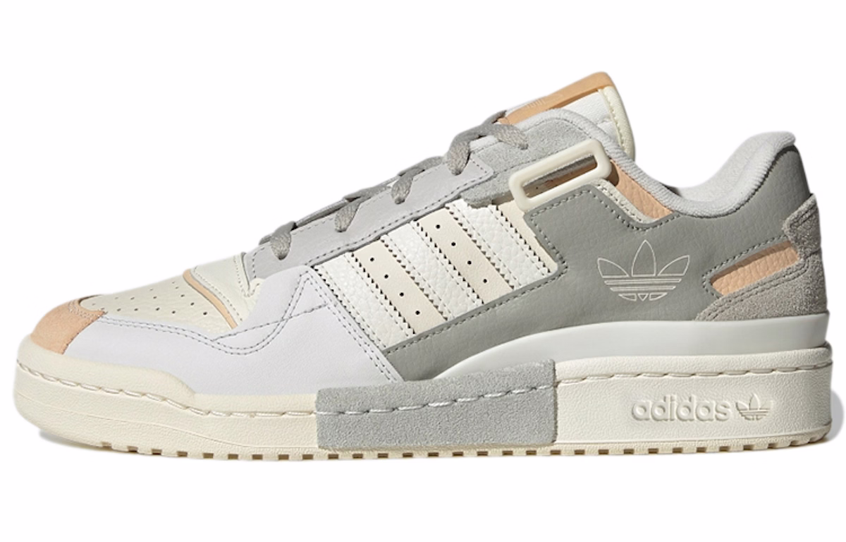 adidas originals Unisex Forum Exhibit Low Sneakers Beige/Grey GX4547