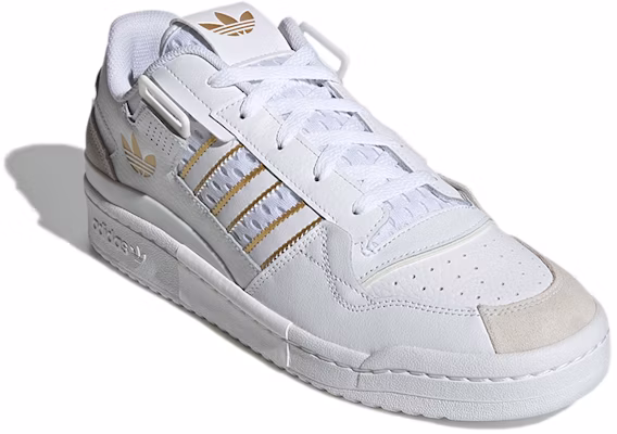 adidas Forum Exhibit Low 'Putih Emas' GX1524 Lookbook adidas Forum Exhibit Low 'Putih Emas' GX1524