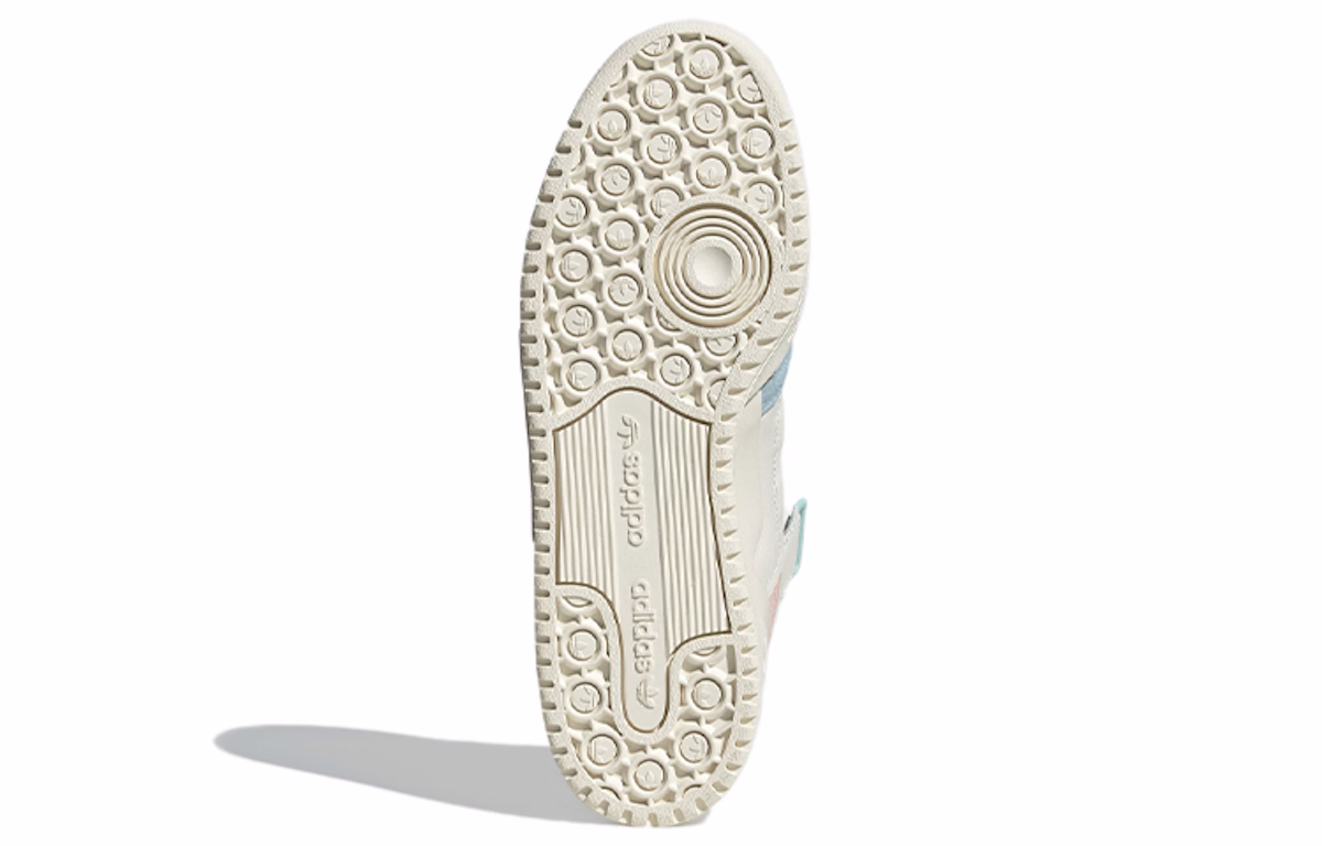 adidas originals Unisex Forum Exhibit Low Sneakers White/Pink/Blue GX4587