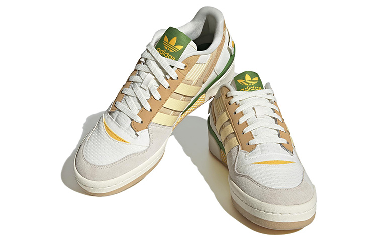 adidas Originals FORUM Exhibit Low 'Beige Green' 圖 3