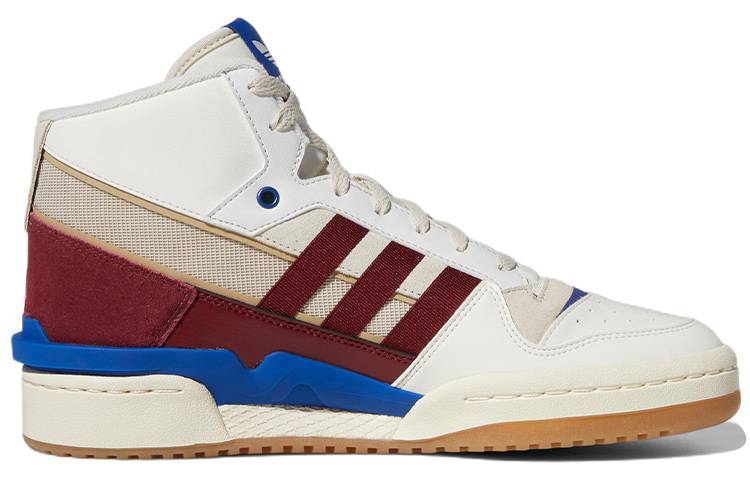 Lookbook adidas Originals Forum Exhibit Mid 2 'Putih Collegiate Burgundy' GX4120