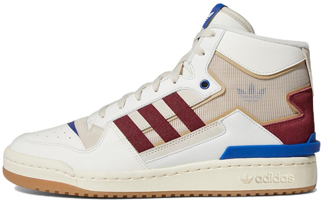 adidas Originals Forum Exhibit Mid 2 'White Collegiate Burgundy' GX4120 Buy adidas Originals Forum Exhibit Mid 2 'White Collegiate Burgundy' GX4120