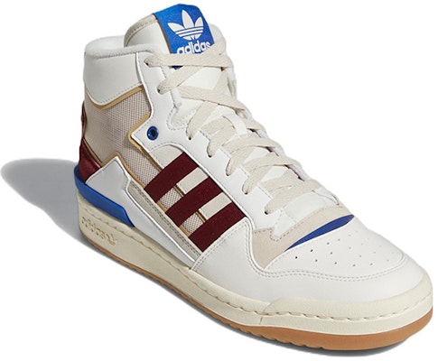 adidas Originals Forum Exhibit Mid 2 'White Collegiate Burgundy' GX4120 Lookbook adidas Originals Forum Exhibit Mid 2 'White Collegiate Burgundy' GX4120
