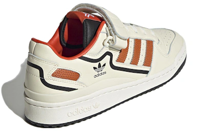 adidas originals Unisex Forum Low Sneakers Ivory/Orange HR0460