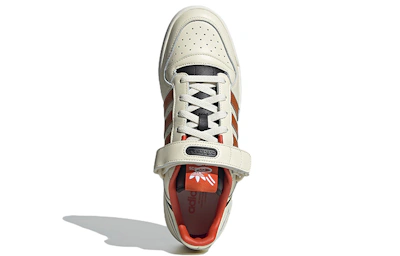 adidas originals Unisex Forum Low Sneakers Ivory/Orange HR0460