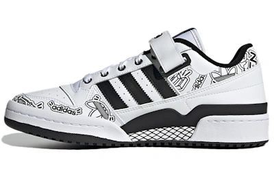 adidas originals Forum Low 'Black White' GW4921