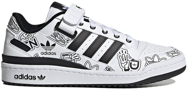 阿迪达斯三叶草 Forum 低帮 '黑白配色' GW4921 Order 阿迪达斯三叶草 Forum 低帮 '黑白配色' GW4921