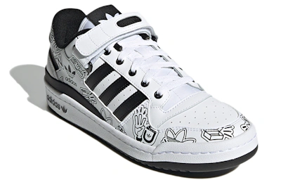 adidas originals Forum Low 'Black White' GW4921