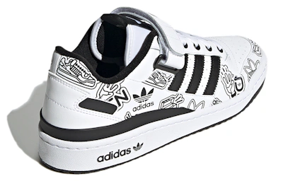 adidas originals Forum Low 'Black White' GW4921