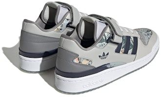 adidas originals FORUM Low 防滑耐磨輕便 低筒 板鞋 男女同款 灰白 Shop adidas originals FORUM Low 防滑耐磨輕便 低筒 板鞋 男女同款 灰白