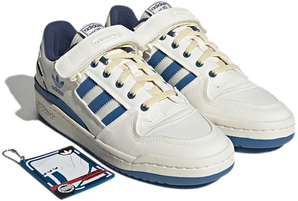 adidas originals FORUM Low 復古 防滑減震 低筒 板鞋 男女同款 白藍 Lookbook adidas originals FORUM Low 復古 防滑減震 低筒 板鞋 男女同款 白藍