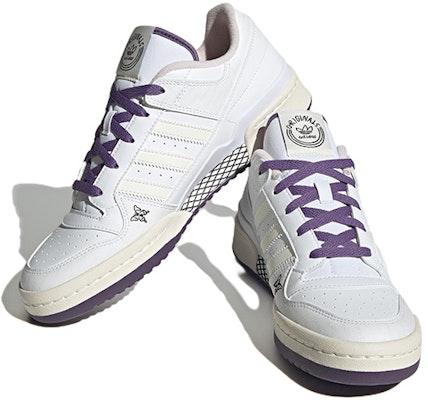 adidas Originals Forum Low CL 'Putih Ungu' IE2121 Lookbook adidas Originals Forum Low CL 'Putih Ungu' IE2121