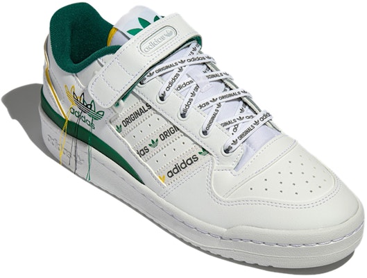 Sepatu adidas Forum Low 'Putih Hijau' GX3001 Lookbook Sepatu adidas Forum Low 'Putih Hijau' GX3001